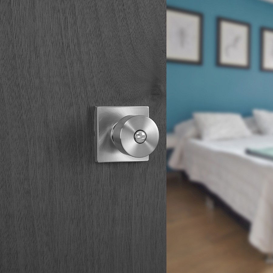 Cerradura Pomo Bilbao Privacidad Níquel Satinado