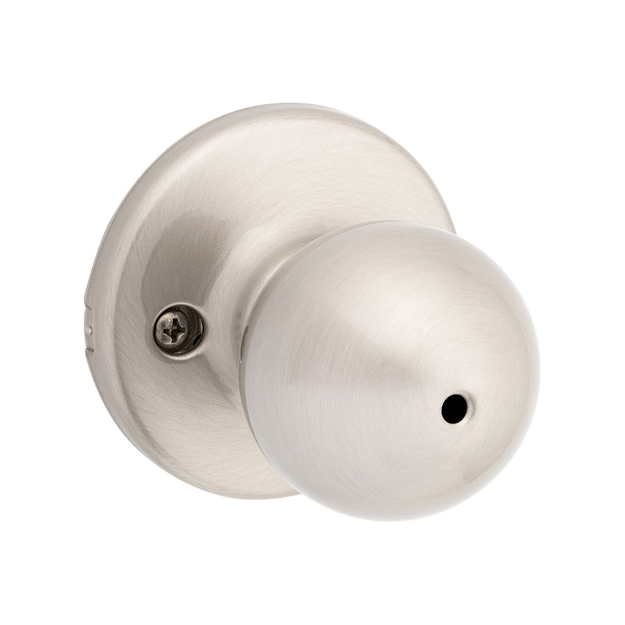 Cerradura Pomo Polo Privacidad Cromo Satinado