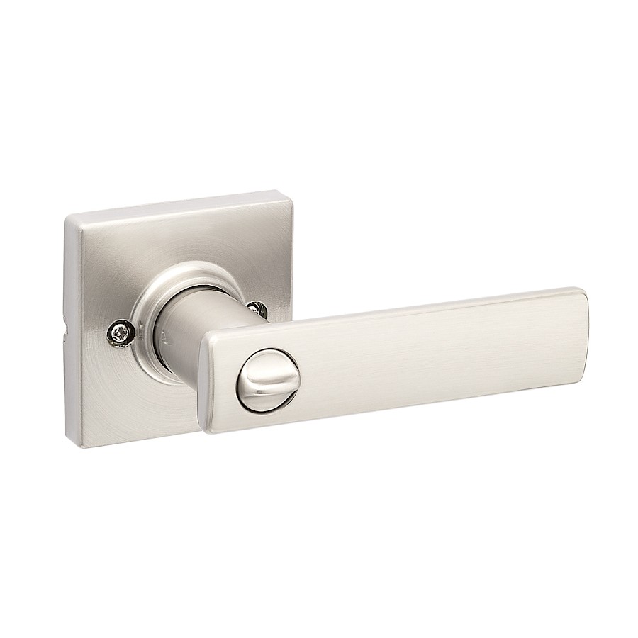 Cerradura Manija Breton Privacidad Níquel Satinado