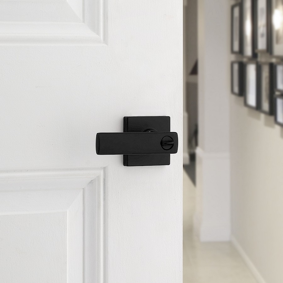 Cerradura Manija Breton Privacidad Hierro Negro