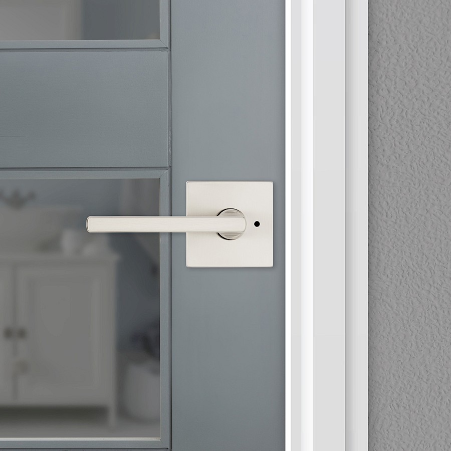 Cerradura Manija Halifax Privacidad Níquel Satinado