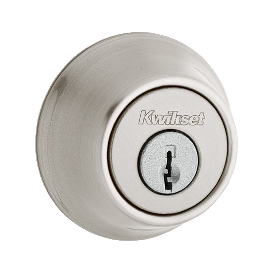 Cerradura Cerrojo 660 Cilindro Sencillo Níquel Satinado