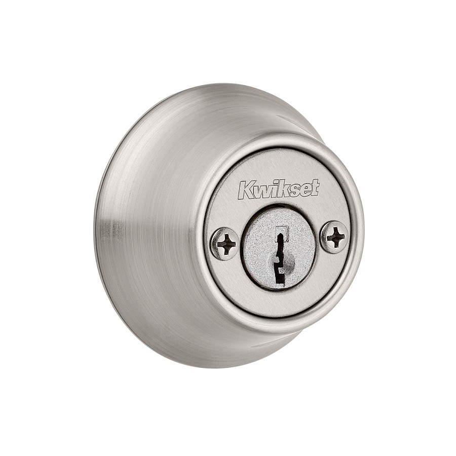 Cerradura Cerrojo 665 Cilindro Doble Níquel Satinado