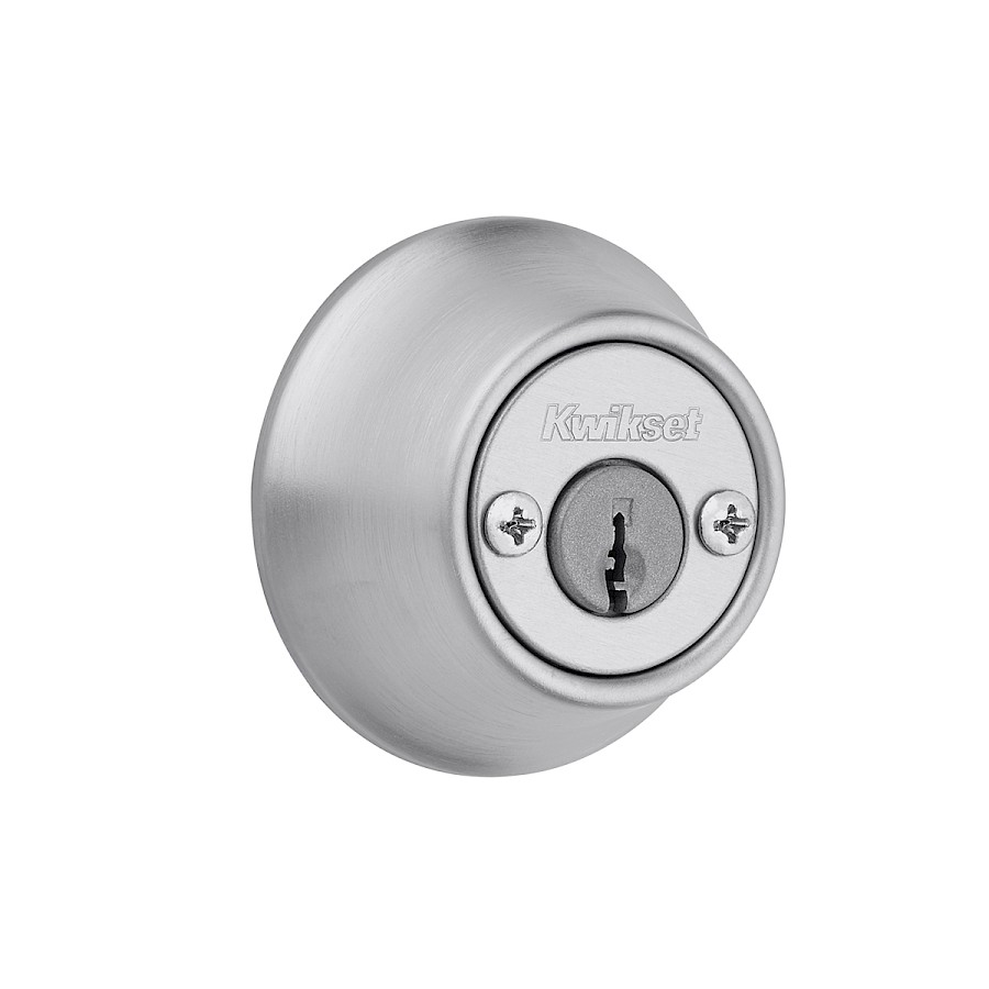 Cerradura Cerrojo 665 Cilindro Doble Cromo Satinado