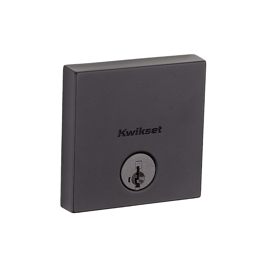 Cerradura Cerrojo Downtown Cilindro Sencillo Hierro Negro SmartKey Security™