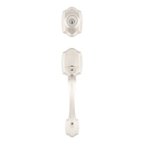 Gatillo Belleview Cilindro Sencillo Níquel Satinado SmartKey Security™