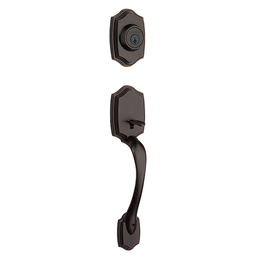 Cerradura Gatillo Belleview Cilindro Sencillo Bronce Veneciano SmartKey Security™