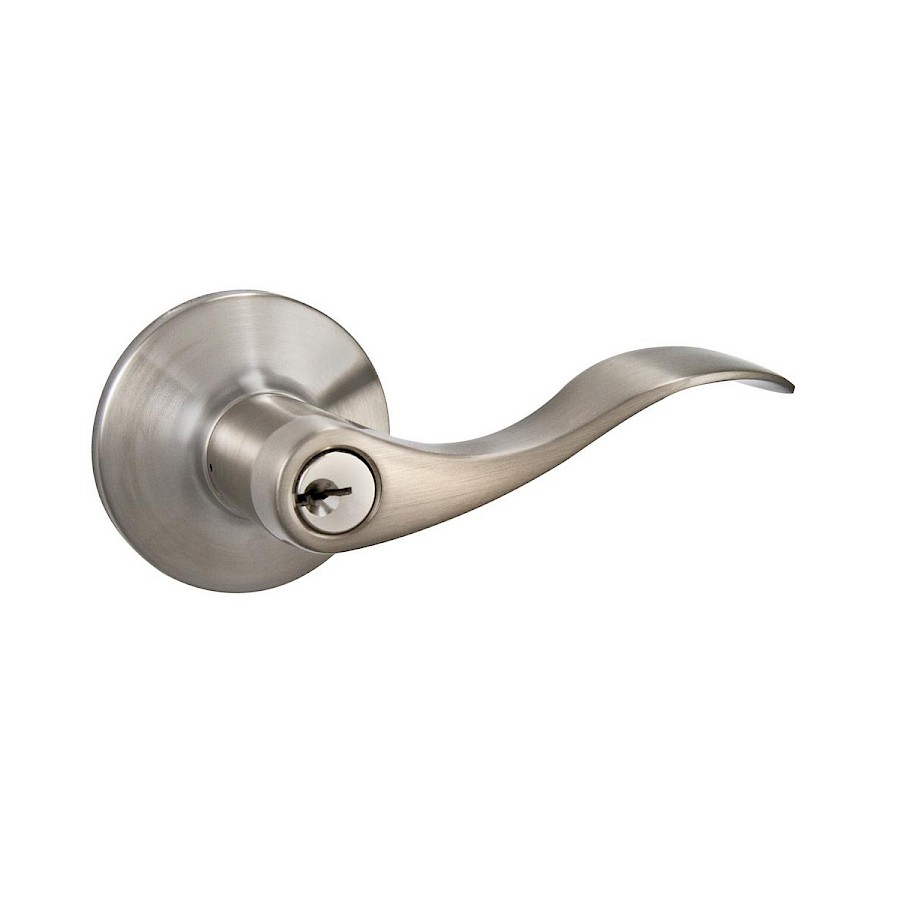 Cerradura Combo Queen Cilindro Sencillo Níquel Satinado