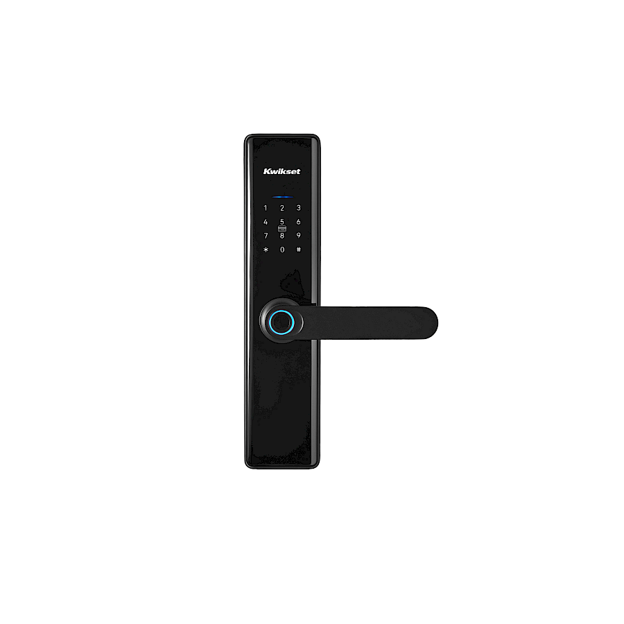 Cerradura Electrónica Orbis Entrada Hierro Negro