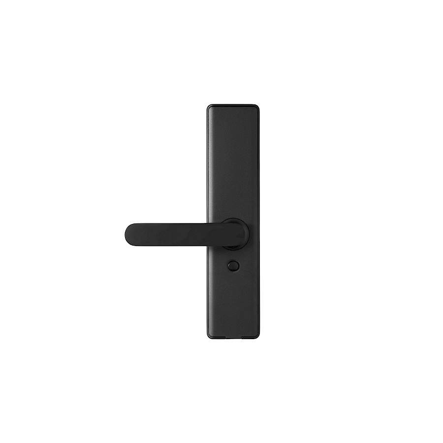 Cerradura Electrónica Orbis Entrada Hierro Negro