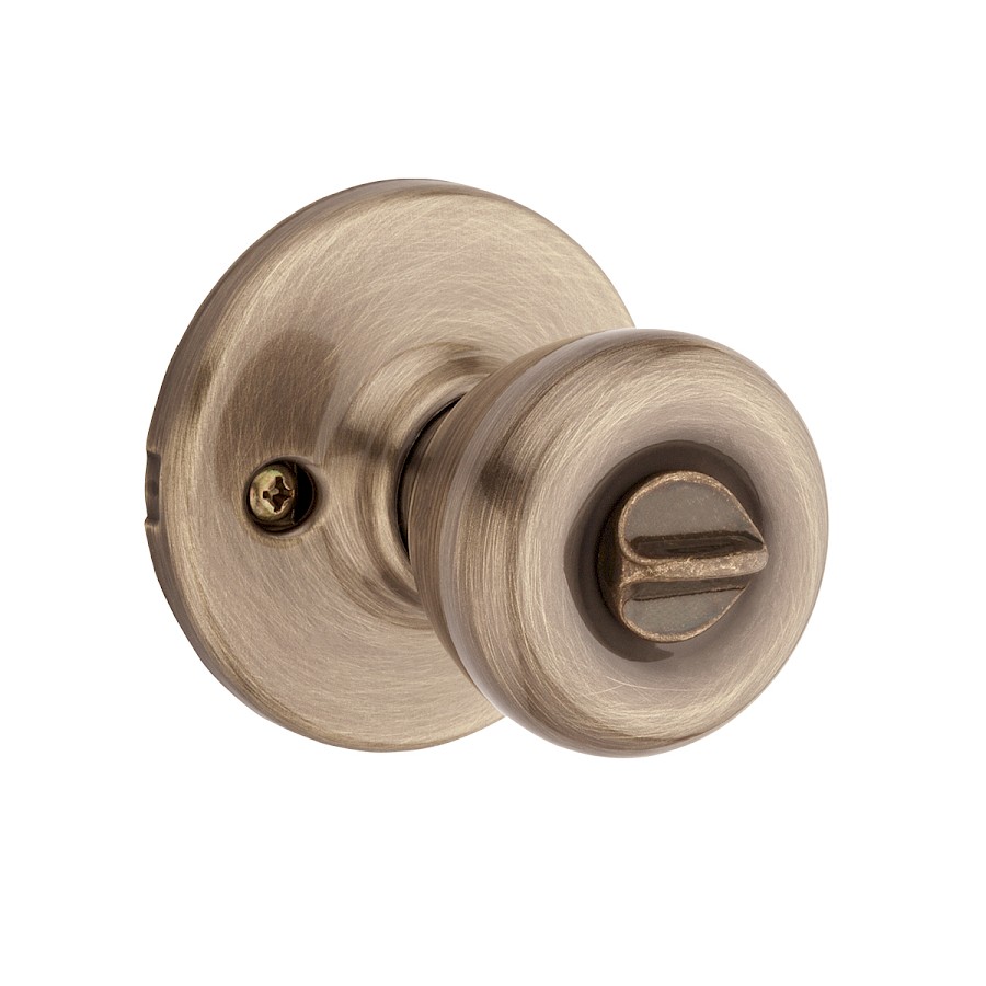 Cerradura Pomo Tylo Entrada Latón Antiguo