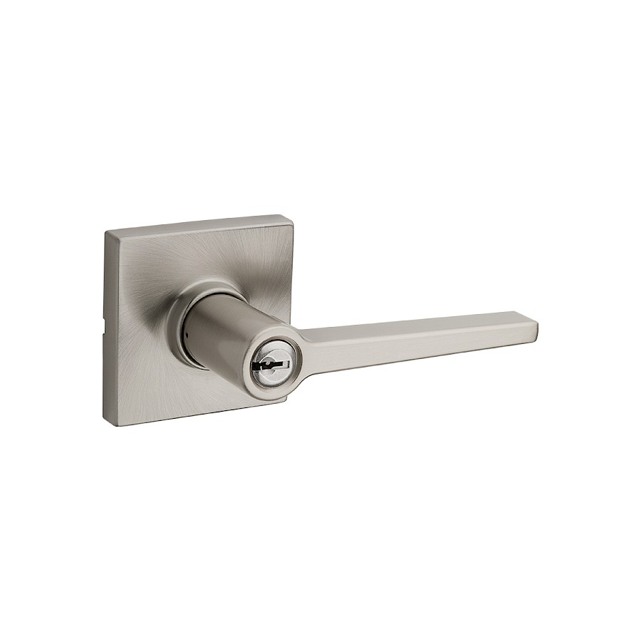 Cerradura Manija Daylon Entrada Níquel Satinado