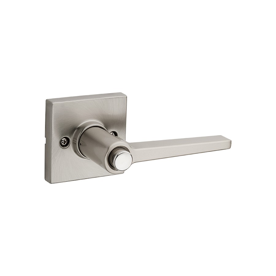 Cerradura Manija Daylon Entrada Níquel Satinado