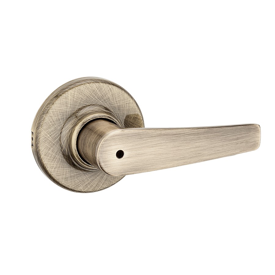 Cerradura Manija Delta Privacidad Latón Antiguo