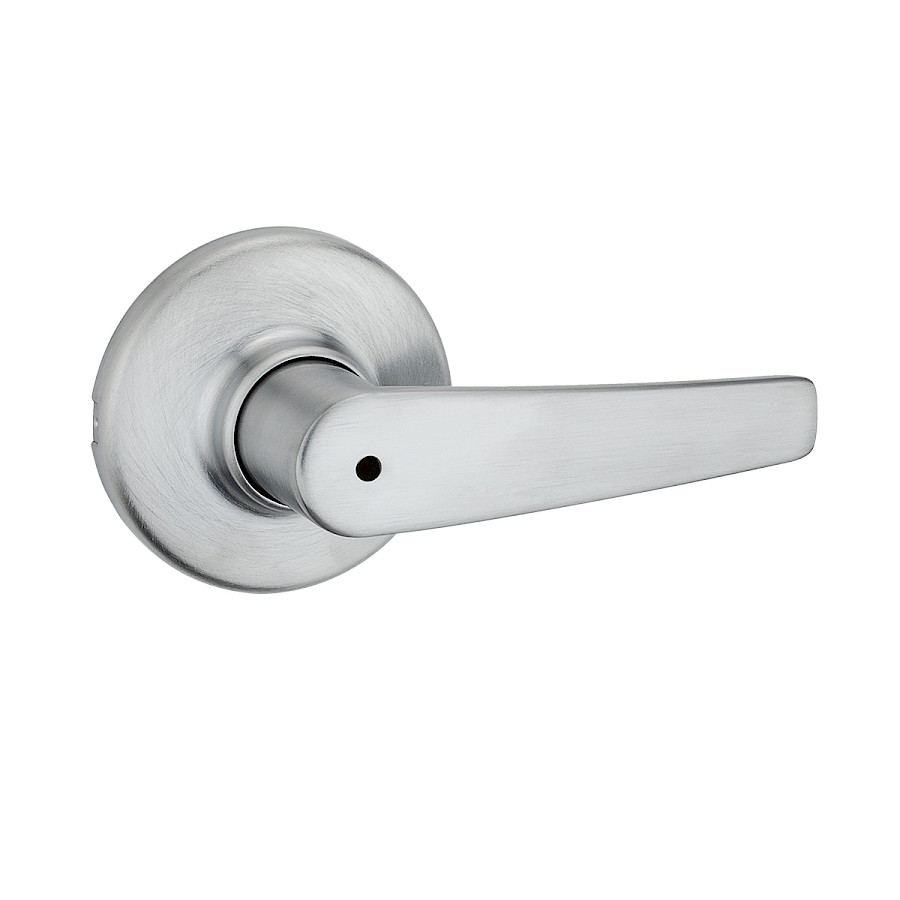 Cerradura Manija Delta Privacidad Cromo Satinado