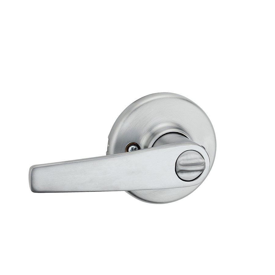 Cerradura Manija Delta Privacidad Cromo Satinado