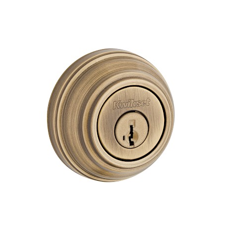 Cerrojo 980 Cilindro Sencillo Latón Antiguo SmartKey Security™