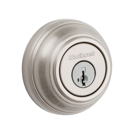 Cerrojo 980 Cilindro Sencillo Níquel Satinado SmartKey Security™