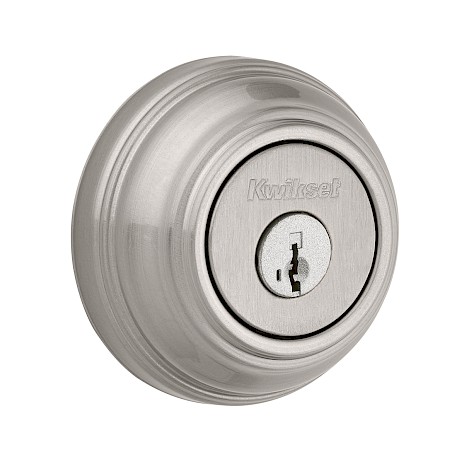 Cerrojo 985 Cilindro Doble Níquel Satinado SmartKey Security™