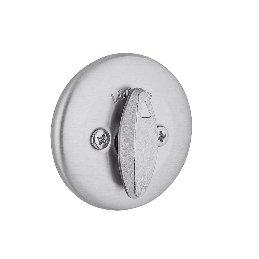 Cerradura Cerrojo 660 Cilindro Sencillo Cromo Satinado