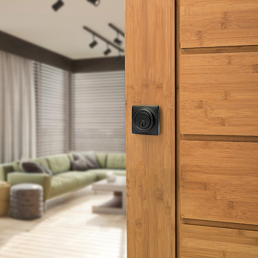 Cerradura Cerrojo Tokyo Cilindro Sencillo Hierro Negro