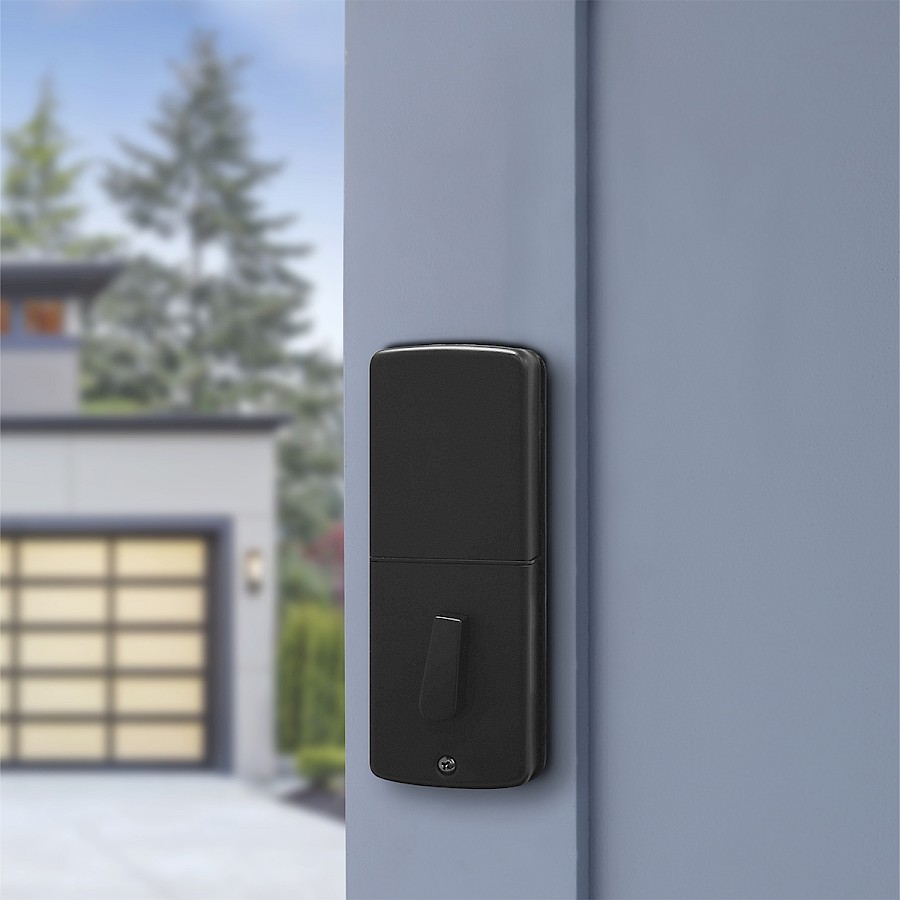 Cerradura Electrónica 275 Cilindro Sencillo Hierro Negro