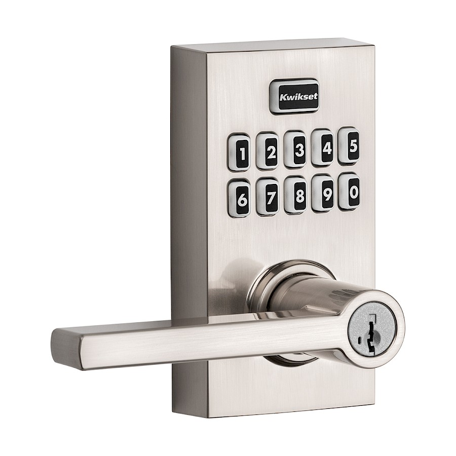 Cerradura Electrónica 917 Entrada Níquel Satinado SmartKey Security™