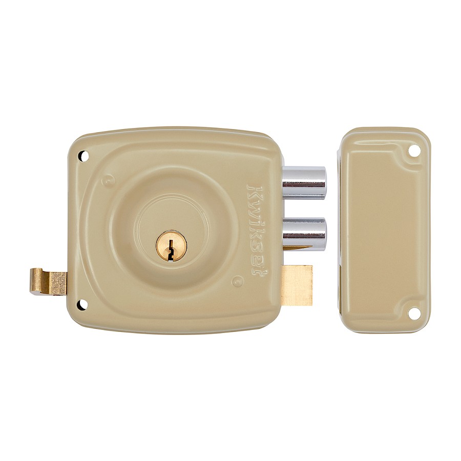 Cerradura Sobreponer 191 Fixed 50mm Right Beige