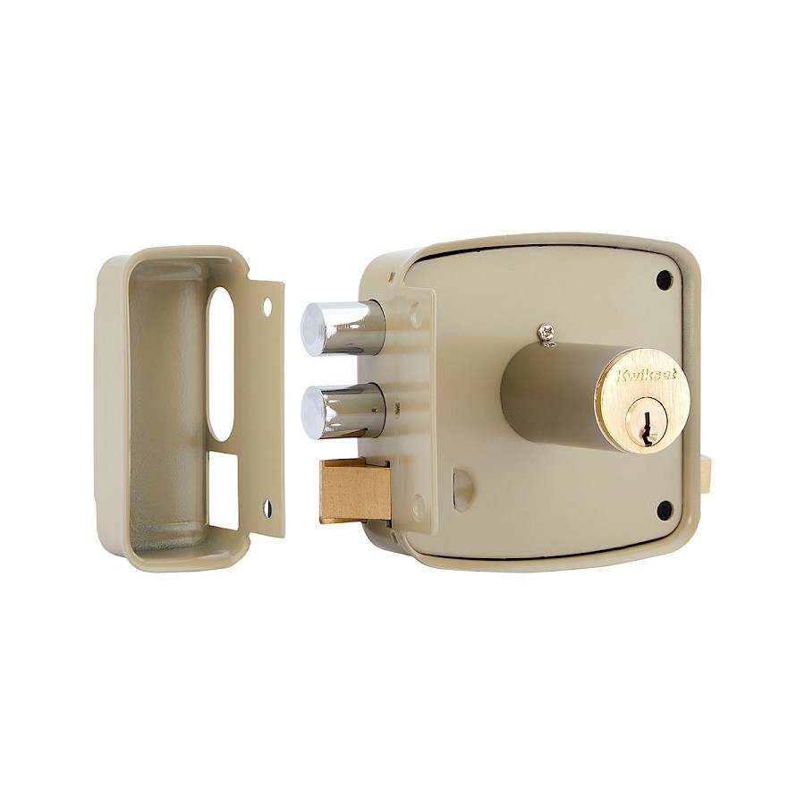 Cerradura Sobreponer 191 Fixed 50mm Right Beige