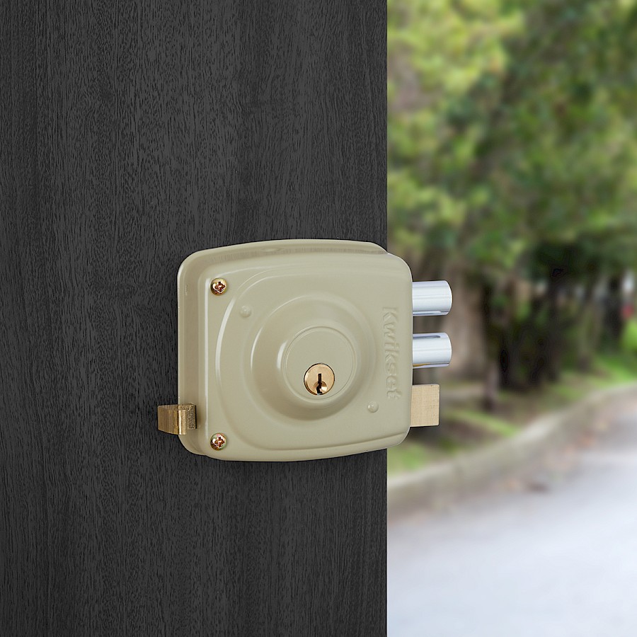 Cerradura Sobreponer 191 Fixed 50mm Right Beige