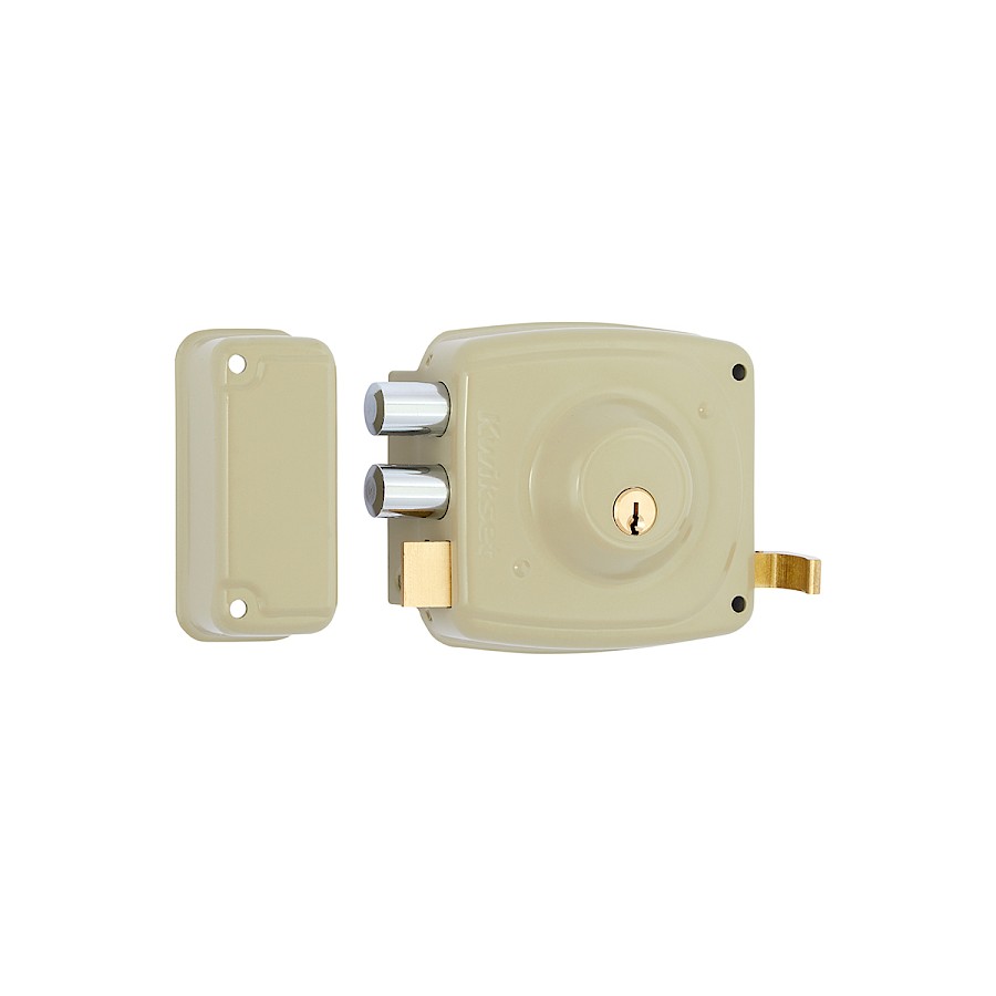Cerradura Sobreponer 191 Loose 50mm Left Beige