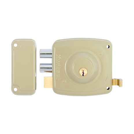 Cerradura Sobreponer 191 Loose 50mm Left Beige