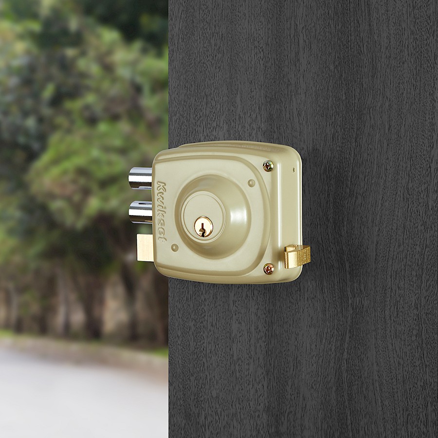 Cerradura Sobreponer 191 Loose 50mm Left Beige