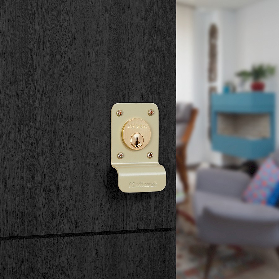 Cerradura Sobreponer 191 Loose 50mm Left Beige