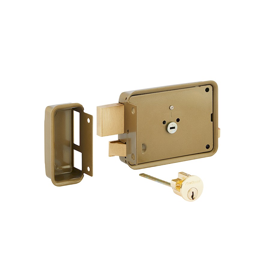 Cerradura Sobreponer 191 Loose 60mm Right Gold