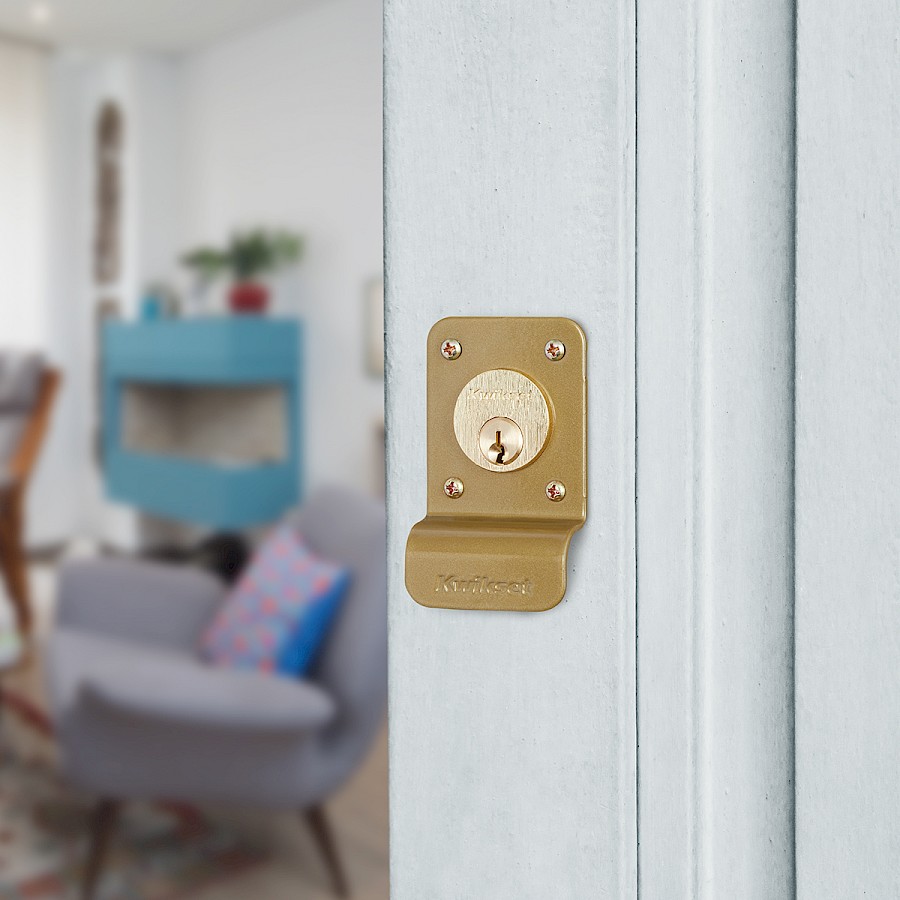 Cerradura Sobreponer 191 Loose 60mm Right Gold